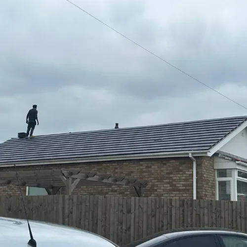 A recent roof job we completed in Wolverhampton